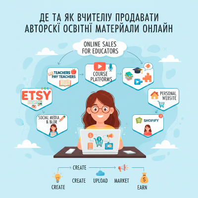 Де вчителю продавати свої розробки