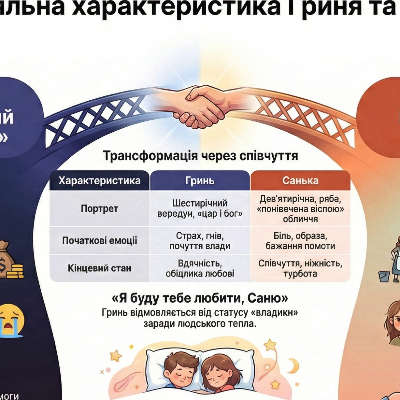Матеріали до уроку Українська література 7 клас - зображення Skoln