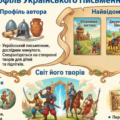 Презентація Українська література 8 клас - зображення Skoln