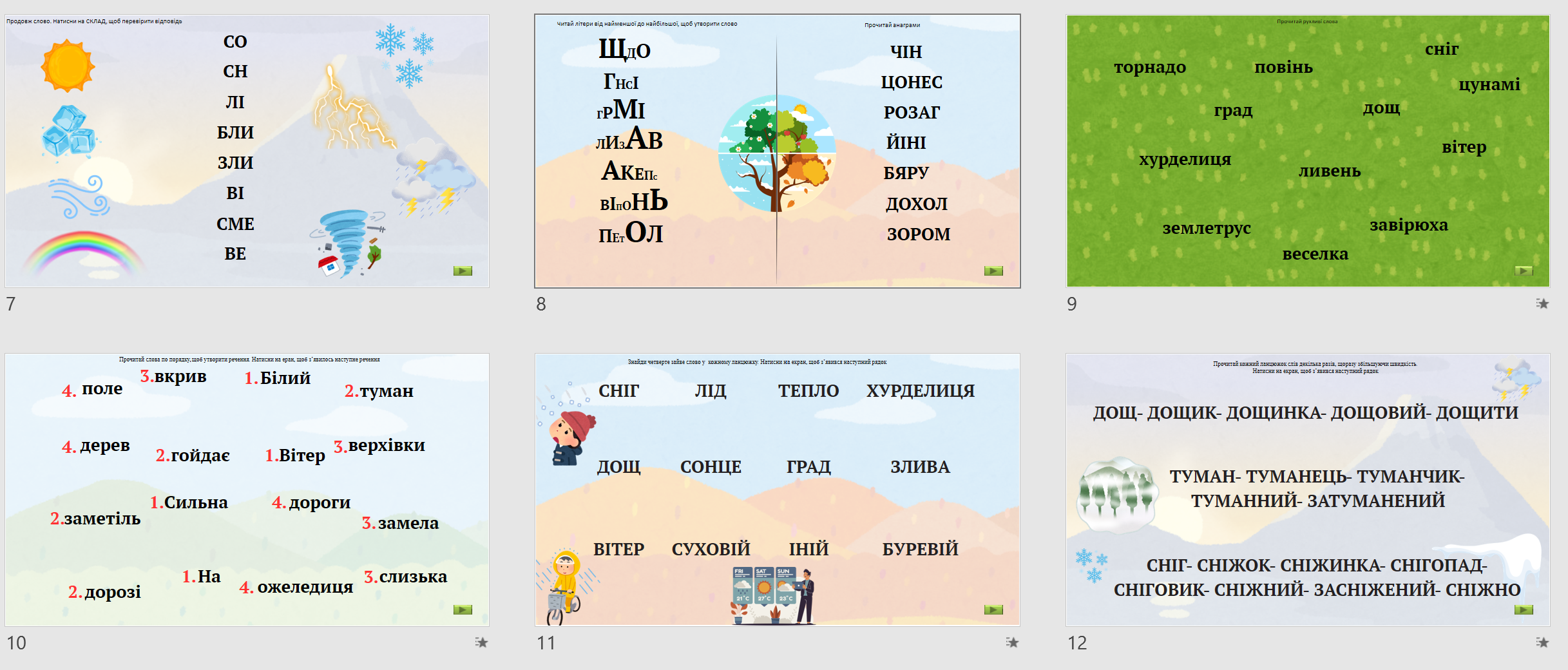 Презентація Українська мова Молодші класи - зображення Skoln