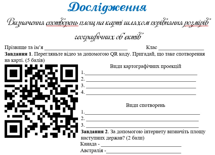 Практичні завдання/робота Географія 7 клас - зображення Skoln