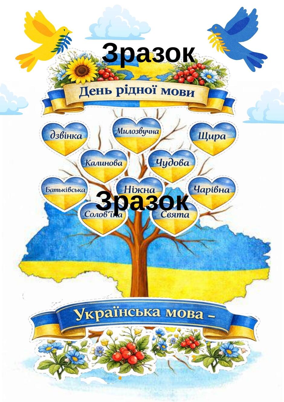 Матеріали для друку Українська мова Всі класи - зображення Skoln