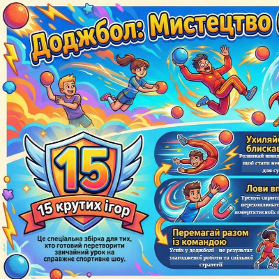 Матеріали до уроку Фізична культура Всі класи - зображення Skoln