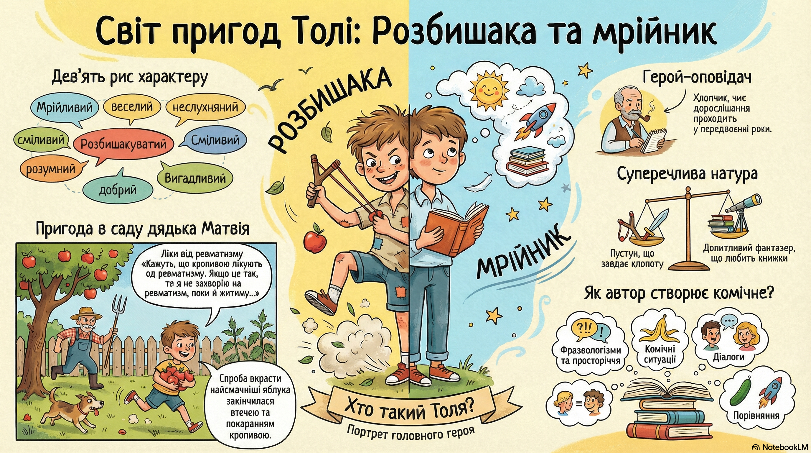 Матеріали до уроку Українська література 7 клас - зображення Skoln
