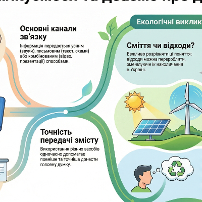 Матеріали до уроку Українська мова 8 клас - зображення Skoln