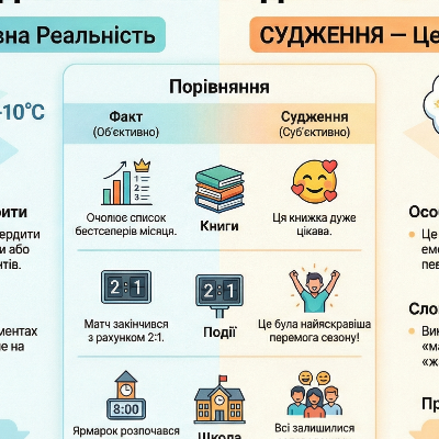 Матеріали до уроку Українська мова 8 клас - зображення Skoln