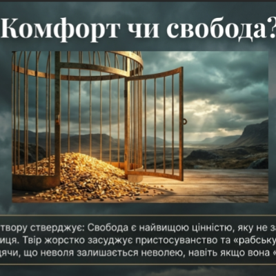 Презентація Українська література 8 клас - зображення Skoln