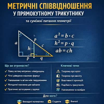 Методичні матеріали Геометрія 7 клас, 8 клас, 9 клас, 10 клас, 11 клас, Старші класи - зображення Skoln