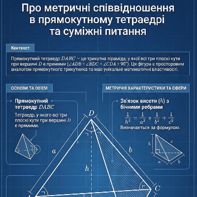 Методичні матеріали Геометрія 9 клас, 10 клас, 11 клас, Старші класи - зображення Skoln