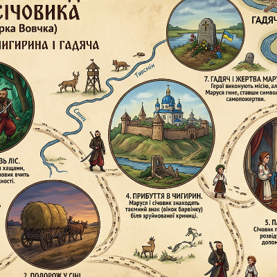 Матеріали до уроку Українська література 8 клас - зображення Skoln