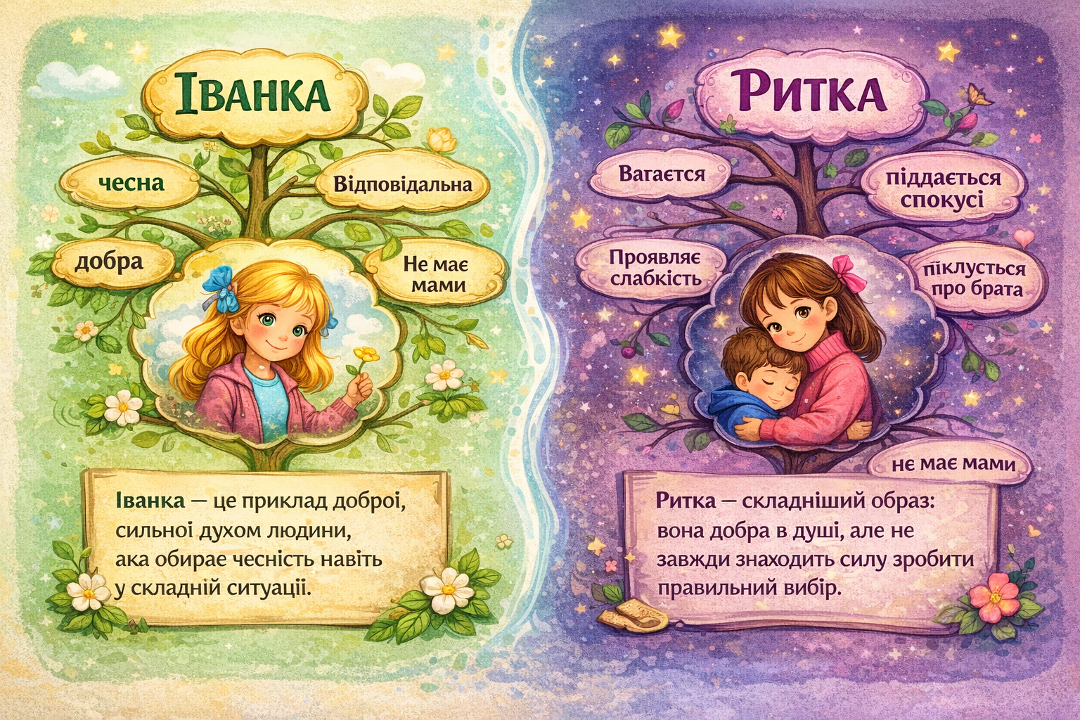 Матеріали до уроку Українська література 5 клас - зображення Skoln