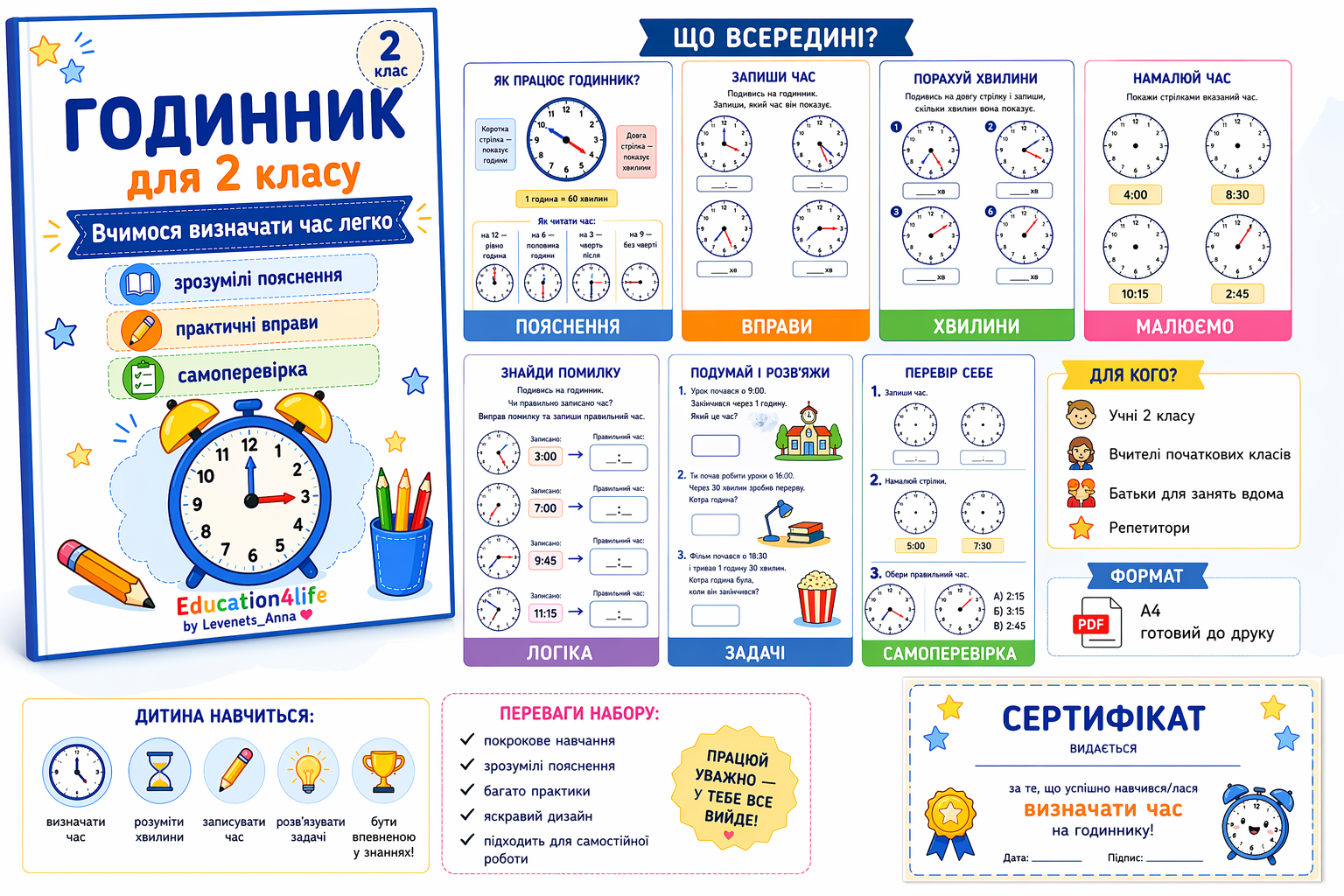 Методичні матеріали Математика 2 клас - зображення Skoln
