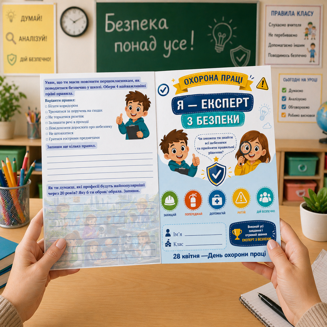 Матеріали для друку Виховна робота 3 клас, 4 клас - зображення Skoln