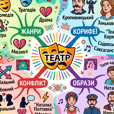 Матеріали до уроку Українська література 8 клас - зображення Skoln