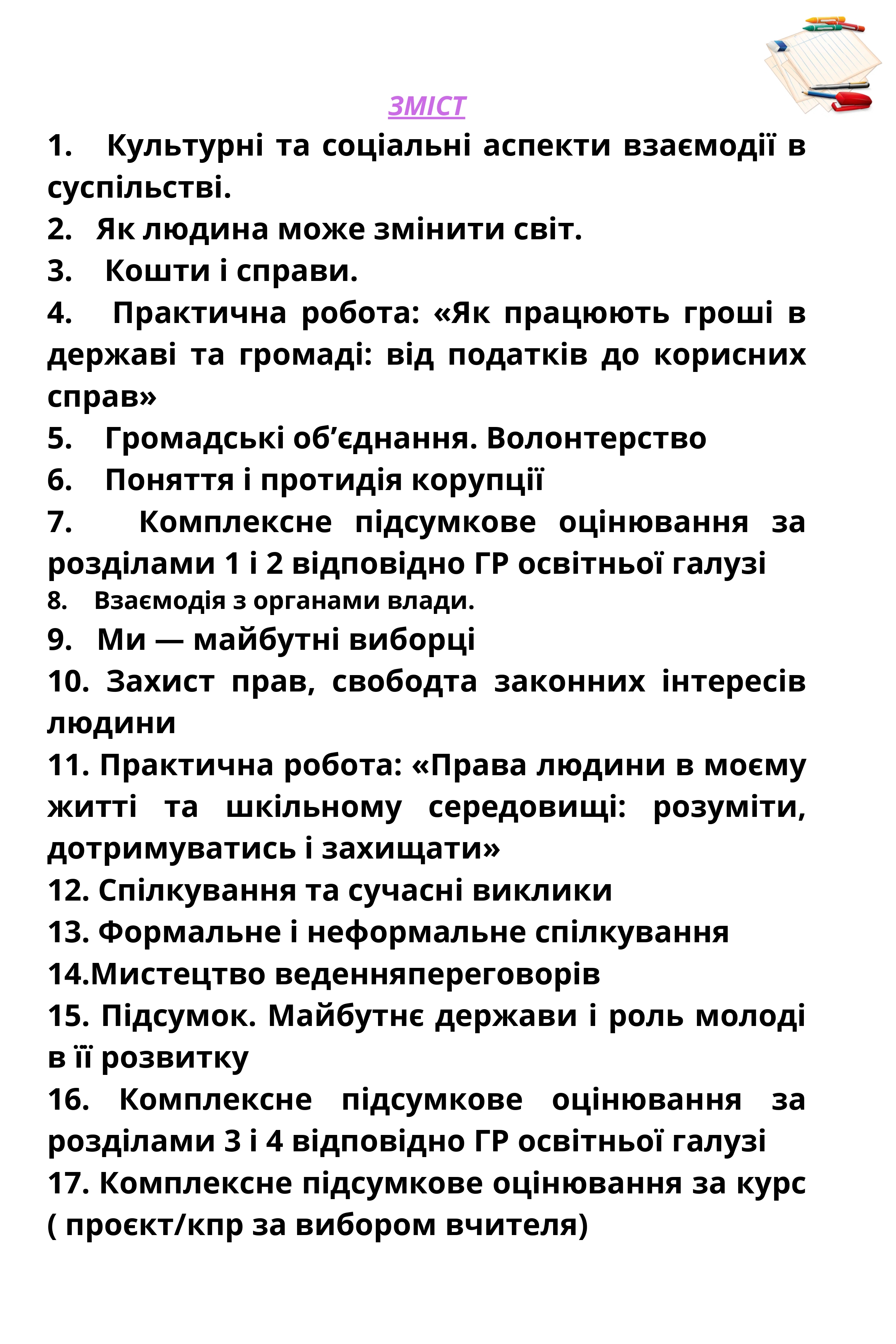 Комплект Громадянська освіта 9 клас - зображення Skoln