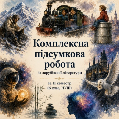 Контрольна робота Зарубіжна література 6 клас - зображення Skoln