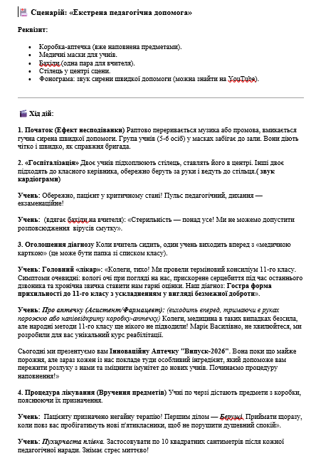 Позакласний захід Виховна робота 11 клас - зображення Skoln
