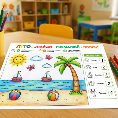 Матеріали для друку Я досліджую світ Дошкілля - зображення Skoln
