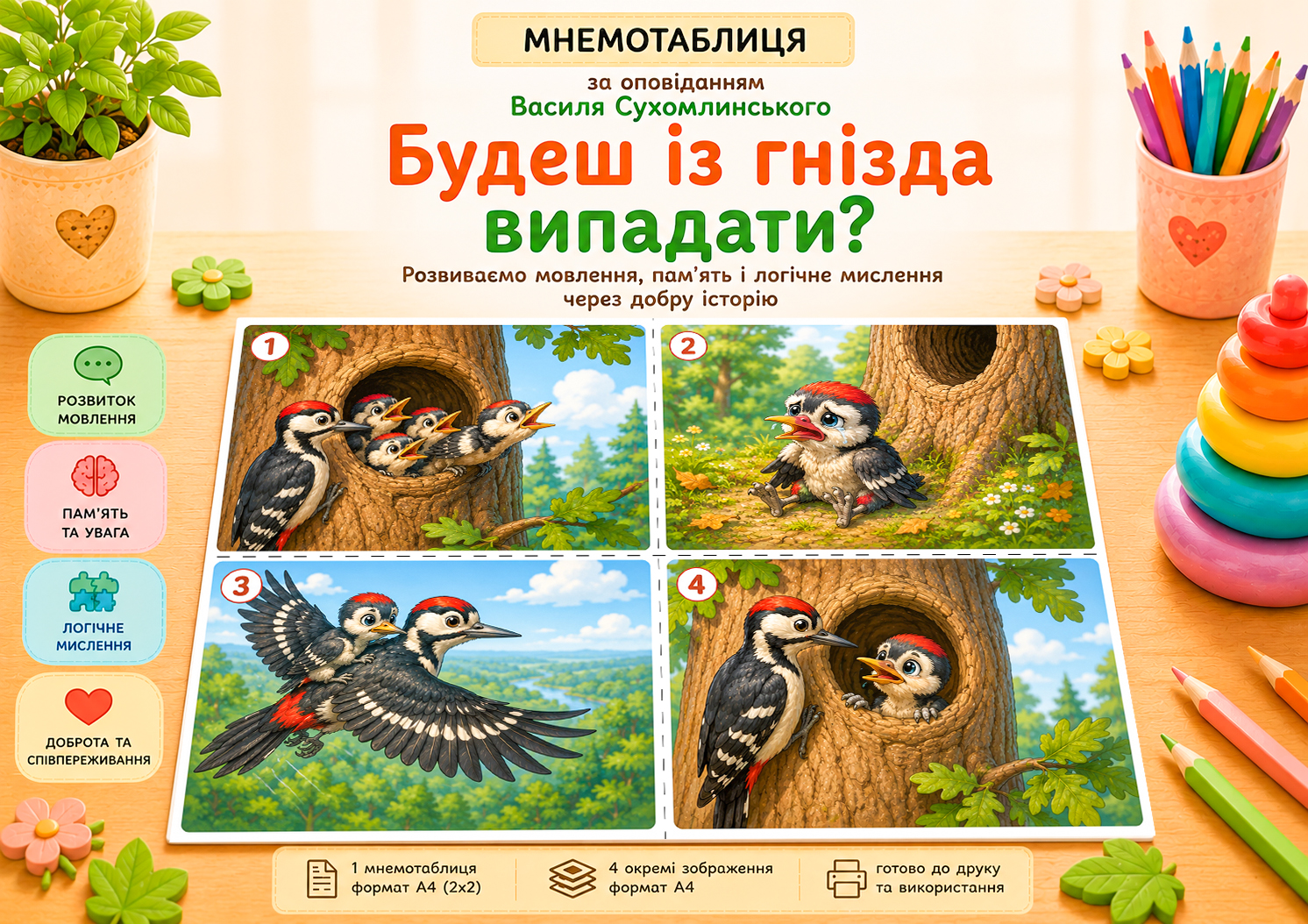 Матеріали для друку Українська література 1 клас, Дошкілля, Молодші класи - зображення Skoln
