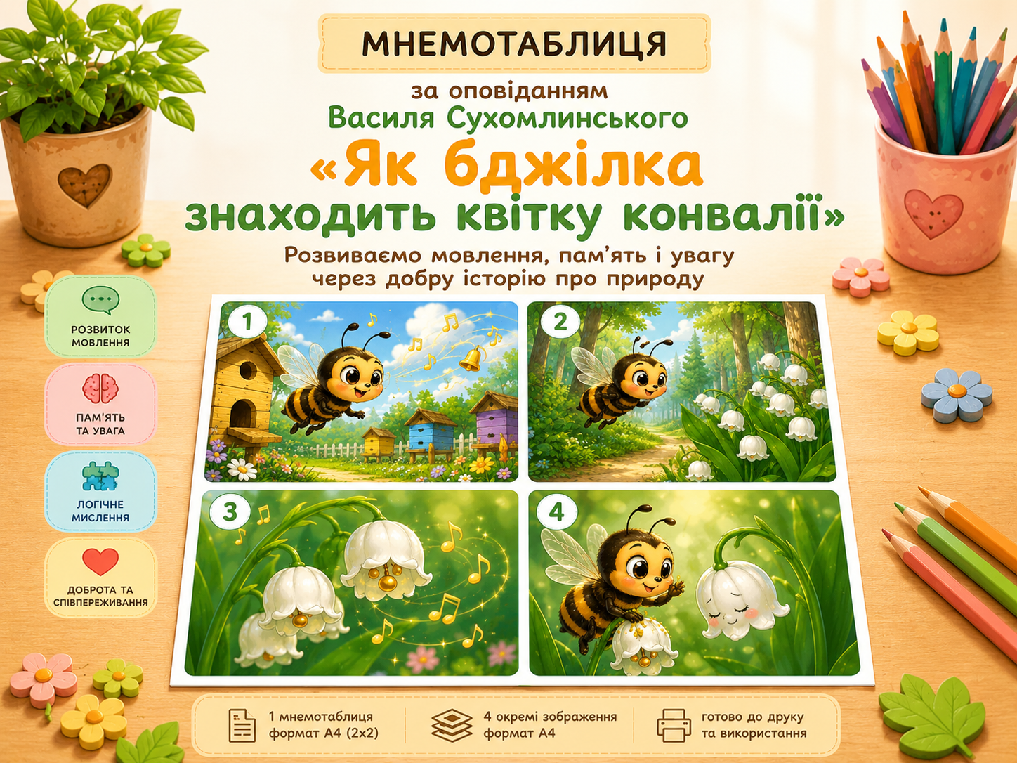Матеріали для друку Українська література 1 клас, Дошкілля, Молодші класи - зображення Skoln