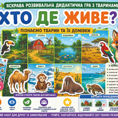 Матеріали для друку Я досліджую світ 1 клас, 2 клас, 3 клас, 4 клас, 5 клас, Дошкілля, Старші класи - зображення Skoln