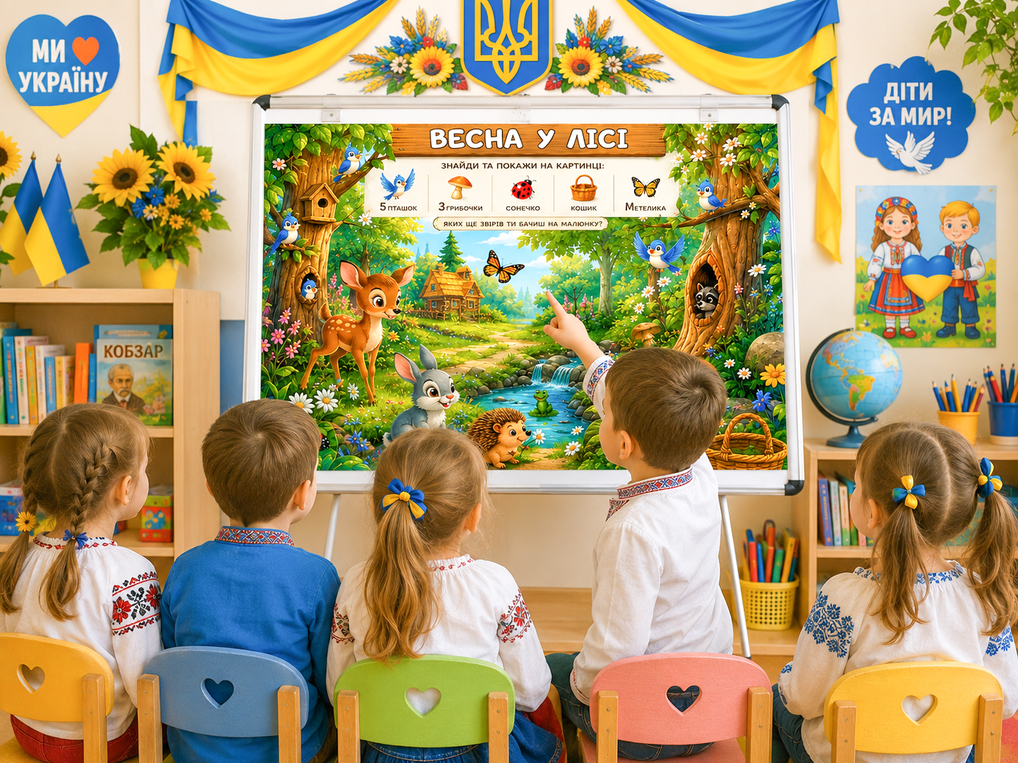 Матеріали для друку Я досліджую світ 1 клас, Дошкілля, Молодші класи - зображення Skoln
