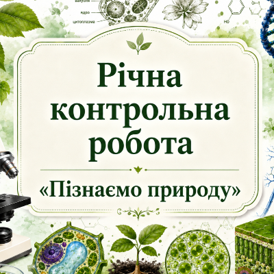 Контрольна робота Я досліджую світ 6 клас - зображення Skoln