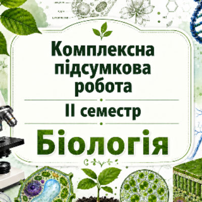 Контрольна робота Біологія 8 клас - зображення Skoln