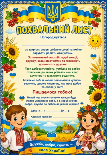 Матеріали для друку Виховна робота 1 клас, 2 клас, 3 клас - зображення Skoln