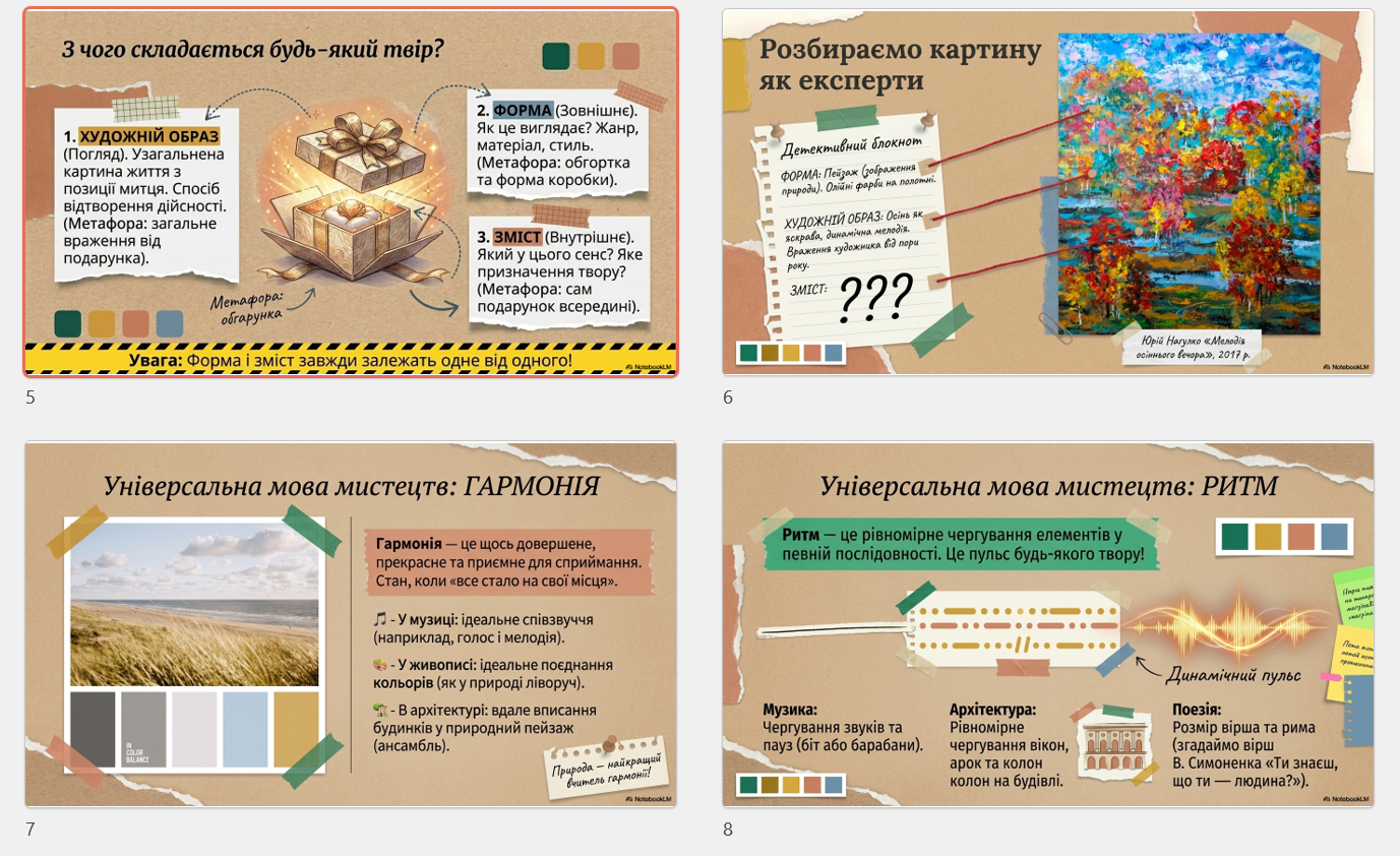Презентація Мистецтво 5 клас, 6 клас, 7 клас - зображення Skoln