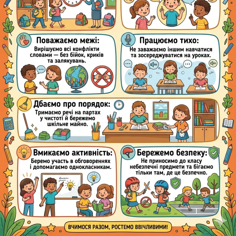 Ілюстрації Виховна робота 1 клас, 2 клас, 3 клас, 4 клас, Молодші класи - зображення Skoln