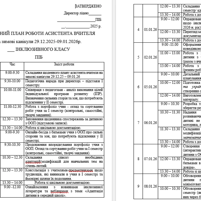 Методичні матеріали Інклюзія Всі класи - зображення Skoln