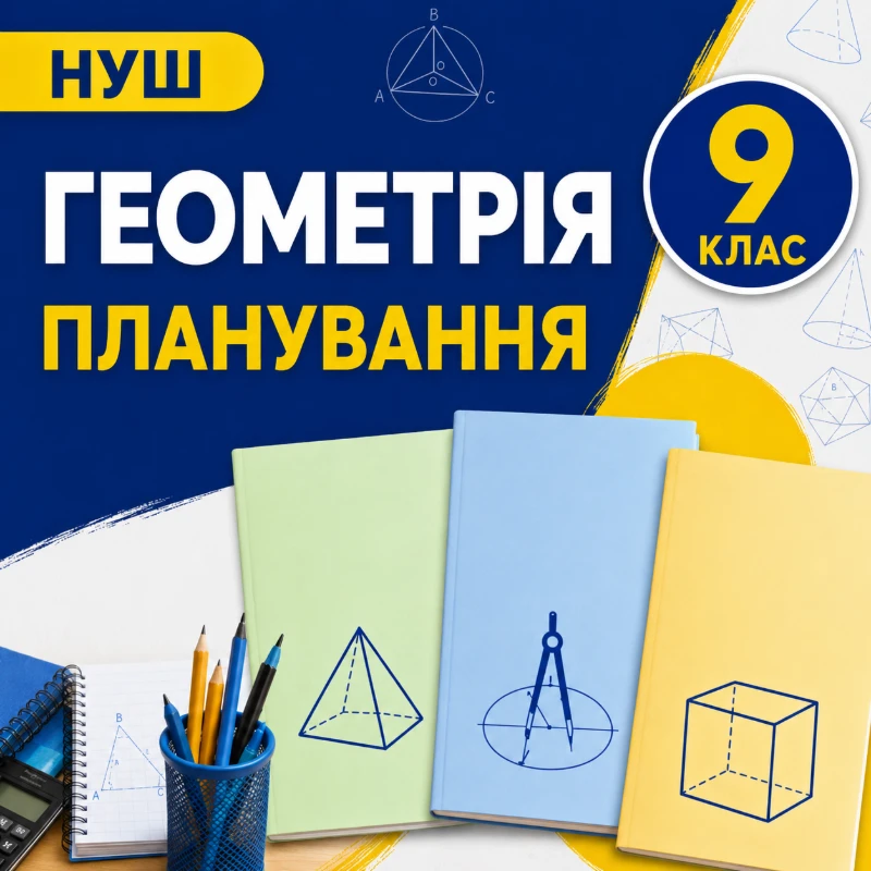КТП Геометрія 9 клас - зображення Skoln