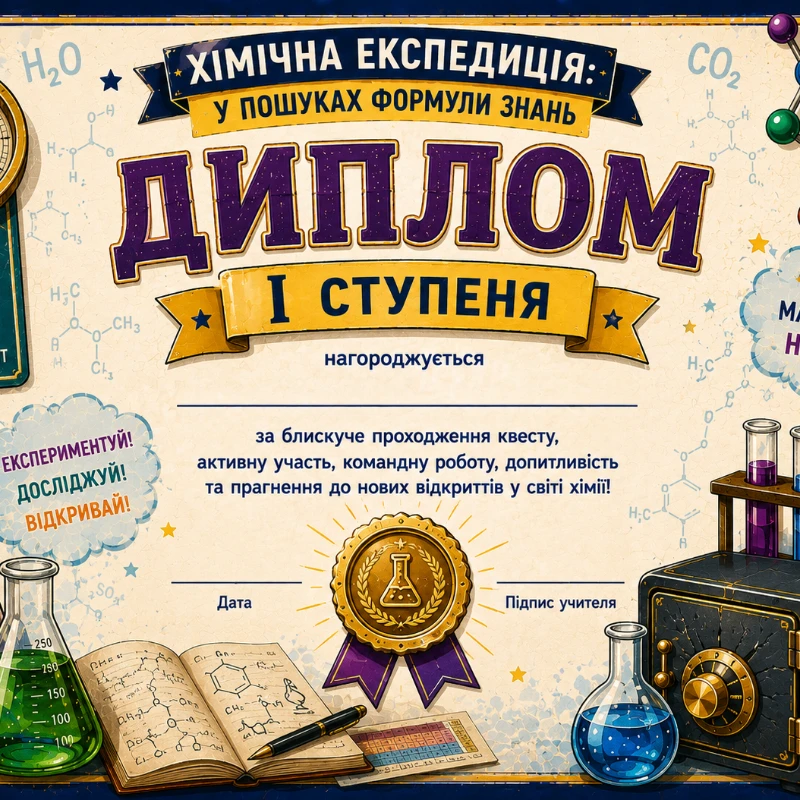 Методичні матеріали Хімія 7 клас, 8 клас - зображення Skoln