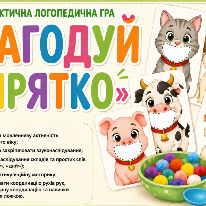 Матеріали для друку Логопедія Дошкілля - зображення Skoln