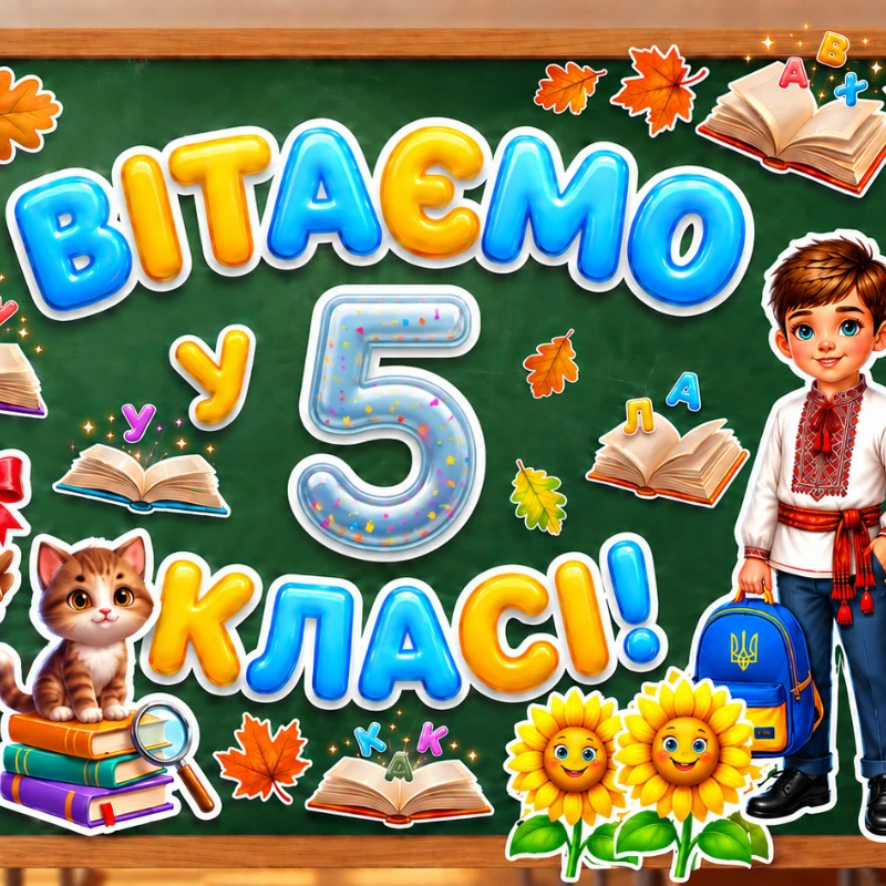 Ілюстрації Виховна робота 5 клас - зображення Skoln