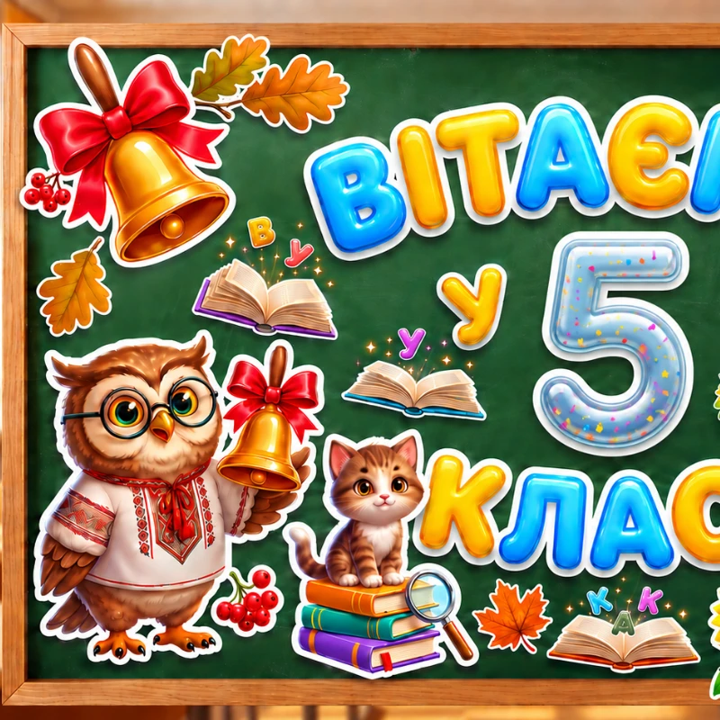 Ілюстрації Виховна робота 5 клас - зображення Skoln