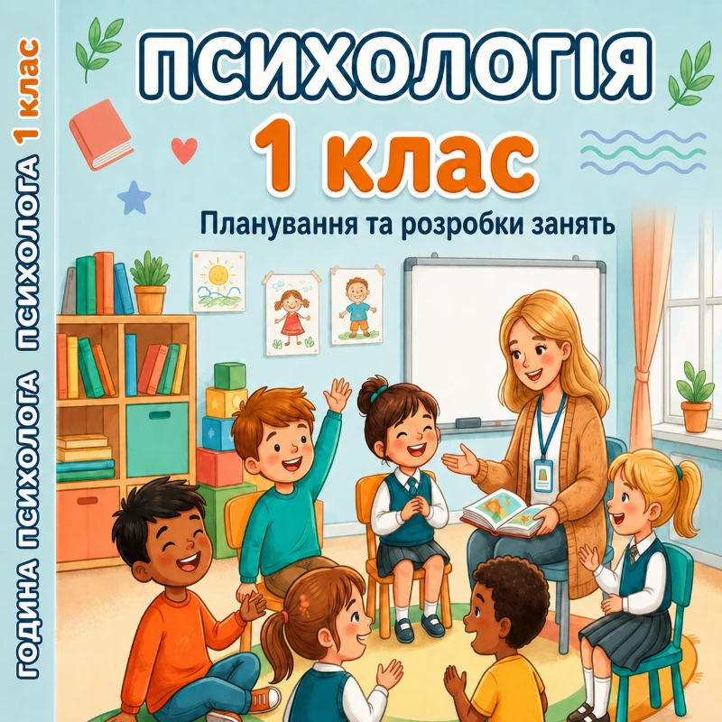 Конспект уроку Психологія 1 клас - зображення Skoln