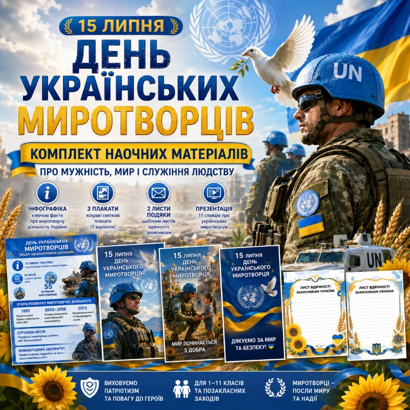 Комплект Виховна робота 1 клас, 2 клас, 3 клас, 4 клас, 5 клас, 6 клас, 7 клас, 8 клас, 9 клас, 10 клас, 11 клас, Всі класи, Молодші класи, Старші класи - зображення Skoln