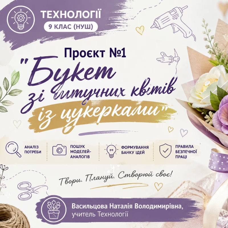 Конспект уроку Технології 8 клас, 9 клас - зображення Skoln