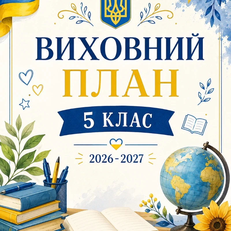 Робоча програма Виховна робота 5 клас - зображення Skoln