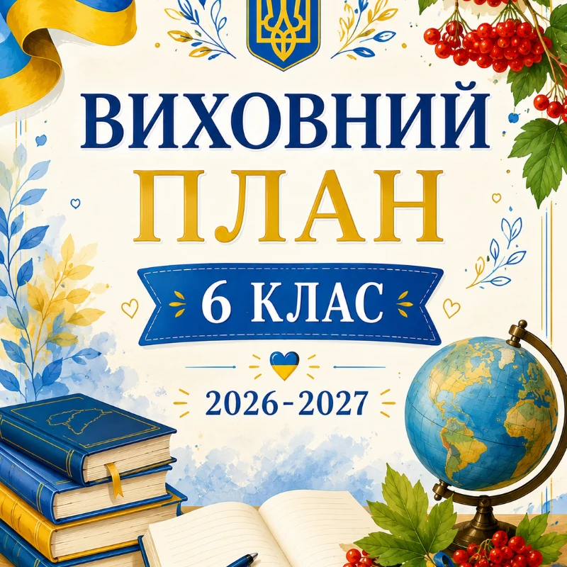 Методичні матеріали Виховна робота 6 клас - зображення Skoln