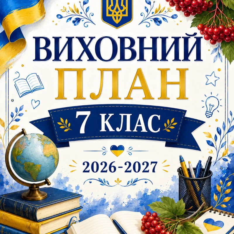 Методичні матеріали Виховна робота 7 клас - зображення Skoln