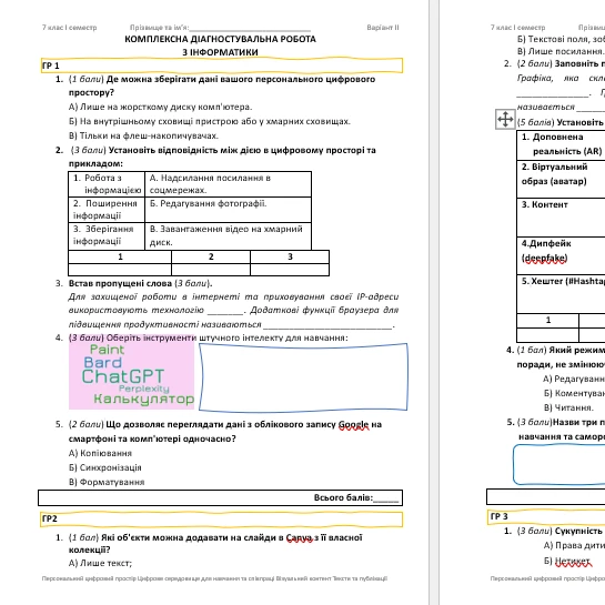 Комплект Інформатика 7 клас - зображення Skoln