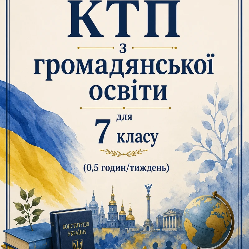 КТП Громадянська освіта 7 клас - зображення Skoln