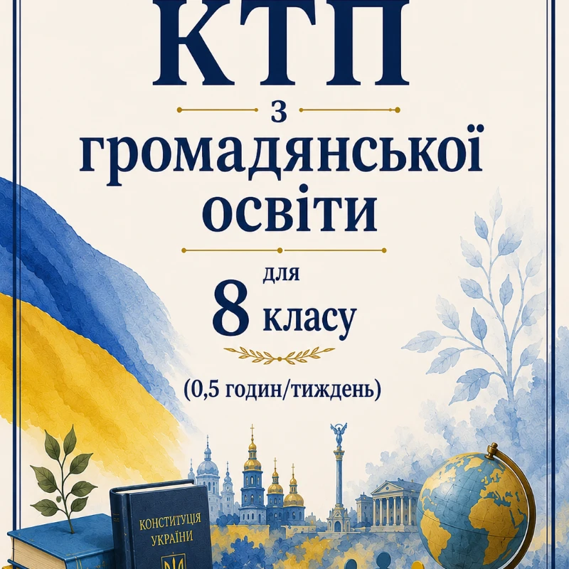 КТП Громадянська освіта 8 клас - зображення Skoln