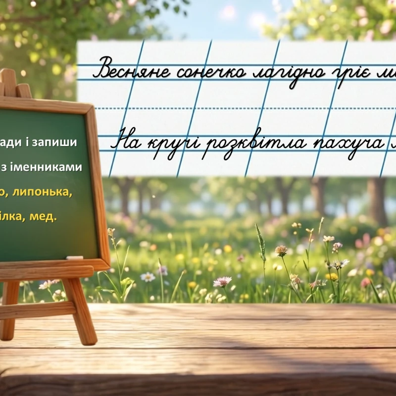 Презентація Українська мова 2 клас - зображення Skoln