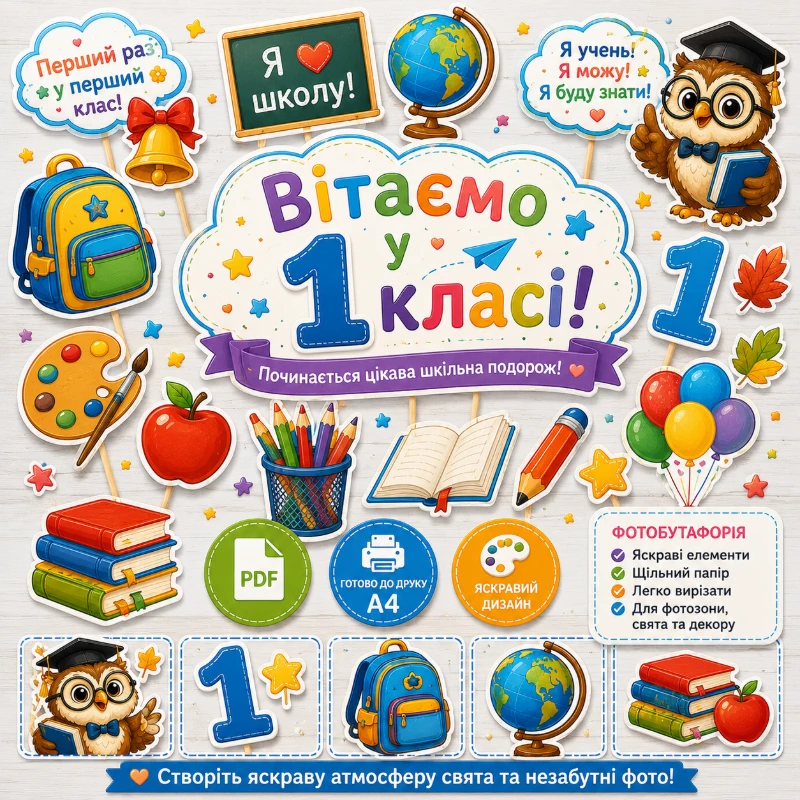 Ілюстрації Виховна робота 1 клас, Молодші класи - зображення Skoln