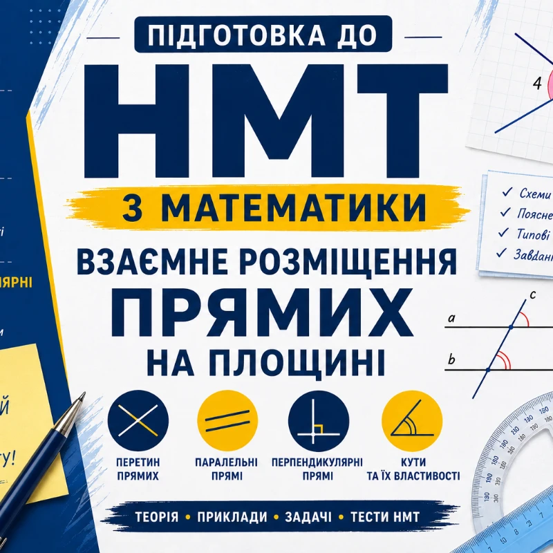 Методичні матеріали Геометрія 7 клас, 8 клас, 9 клас, 10 клас, 11 клас, Старші класи - зображення Skoln