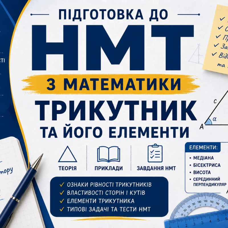 Методичні матеріали Геометрія 7 клас, 8 клас, 9 клас, 10 клас, 11 клас, Старші класи - зображення Skoln
